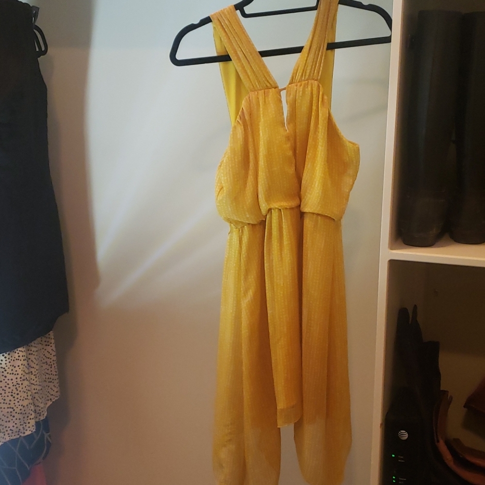 B darlin yellow cute dress
